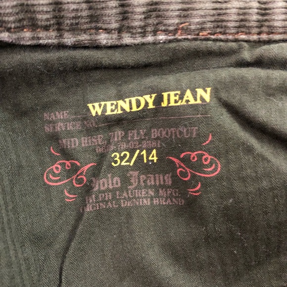 Polo Jeans Brown Corduroy Women’s Boot Cut 14 - Picture 6 of 8